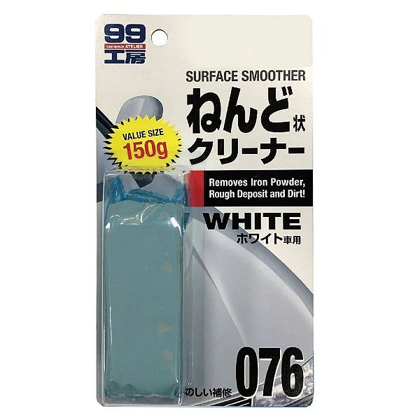 Clay Bar White (Alta Abrasividade) 150gr - Soft99