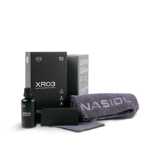 Vitrificadora Nano Coating XR03 50ml Nasiol (Durabilidade de até 1,5 ano)