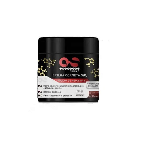 Brilha Corneta Sio2 200gr Original Shine