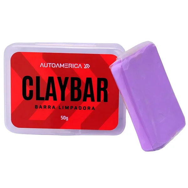 Clay Bar (Remove Pulverizações de Tinta) 50gr - Autoamerica