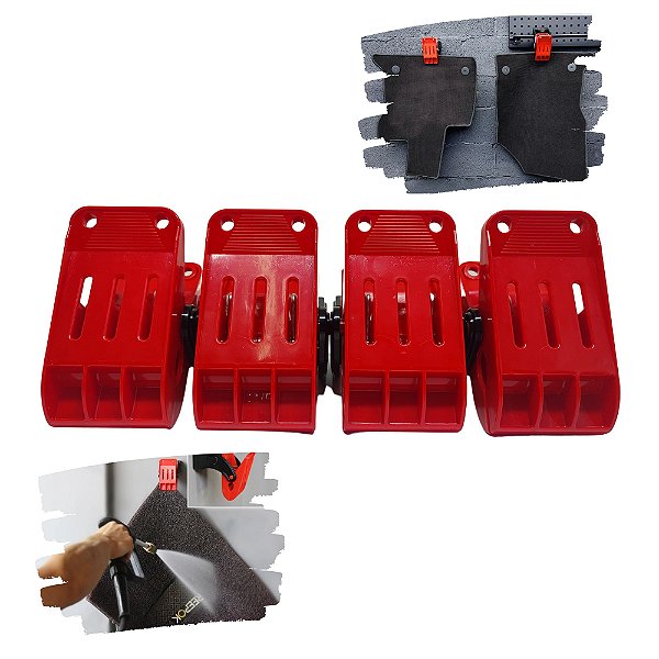 Prendedor P/ Tapete Automotivo (4un) Sigma