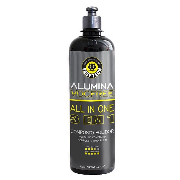 Composto Polidor 3x1 Alumina All In One 500ml Easytech