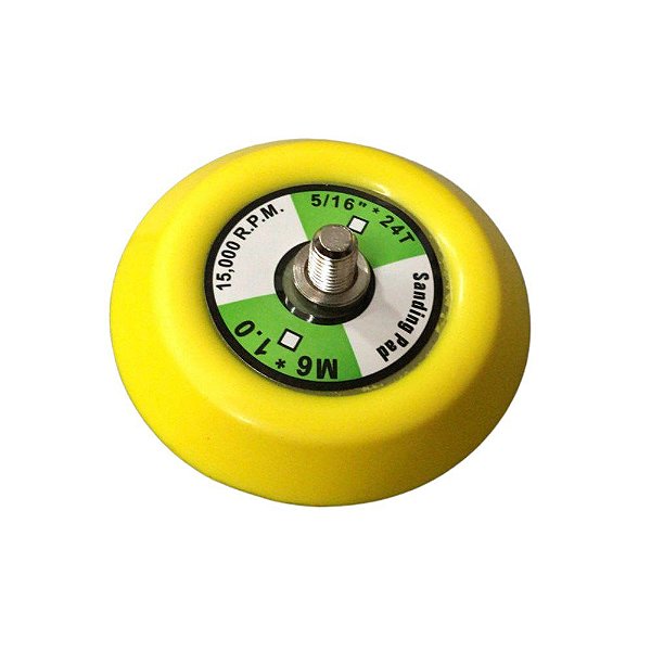 Suporte 3" Rosca 5/16" Velcrado P/ Boinas 3" a 4" Sigma Tools