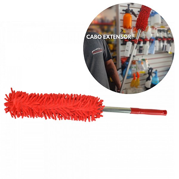 Espanador Microfibra 63x98cm Tentáculos Sigma Tools Cabo Prolongador