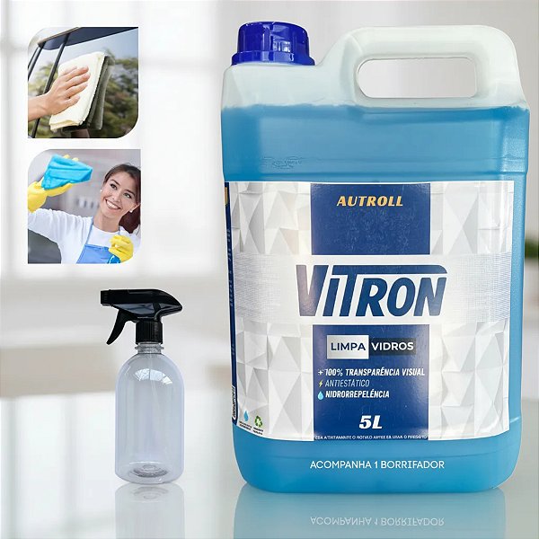 Vitron Limpa Vidros Hidrorrepelente Antiestático 5L Autroll