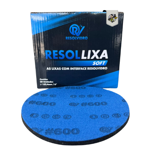 RESOLLIXA SOFT RESOLVIDRO 6 " #600