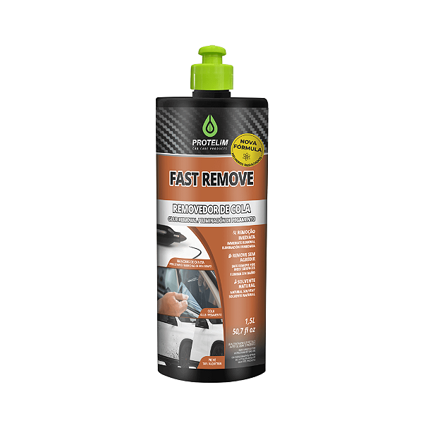 Fast Remove - Removedor de Cola Insulfilm, Adesiva, Piche e Chiclete 1,5L - PROTELIM