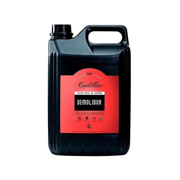 DEMOLIDOR - Lava Auto Desengraxante Pré-Lavagem 5L - CADILLAC