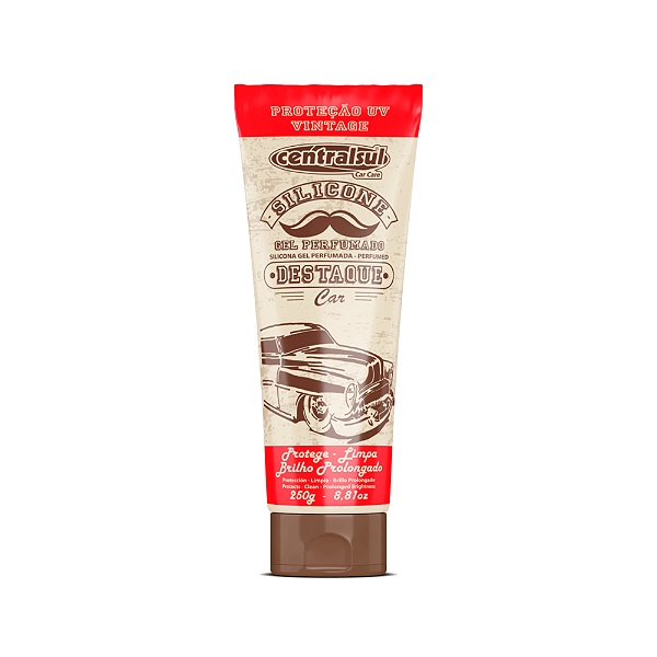 Bisnaga Silicone Gel Men Vintage 250g - CENTRALSUL