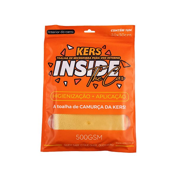 Inside The Car - Toalha de Microfibra para Higienização e Aplicação - KERS