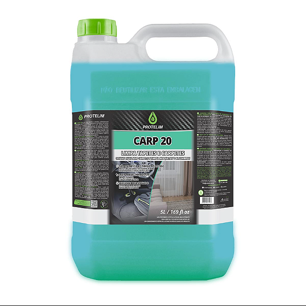 Limpa Tapetes e Carpetes Prot Carp20 5L Protelim