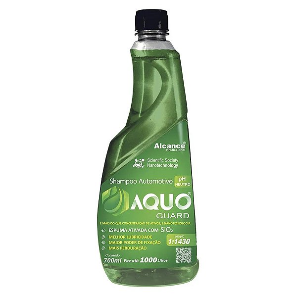 Shampoo Concentrado Aquo Neutro 700ml 1:1430 Alcance