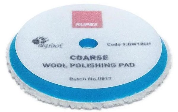Boina de Lã Azul - CORTE PAD 6¨ - Rupes