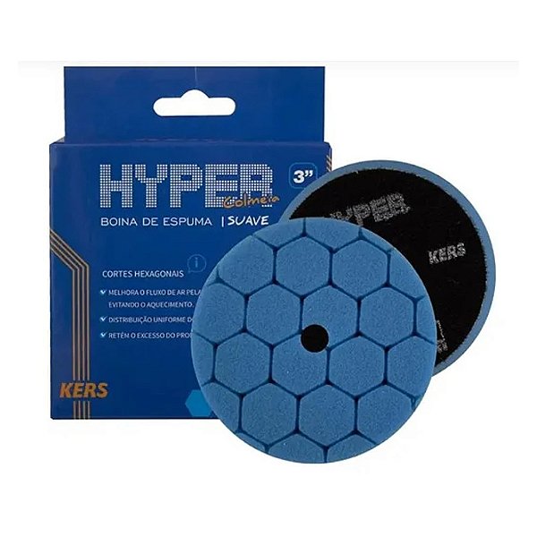 Boina de Espuma Hyper 3¨ Azul suave - Kers