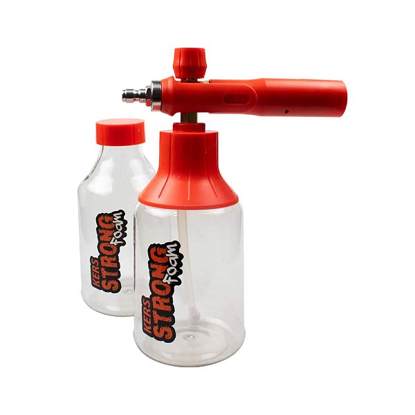 Combo Full Canhão de Espuma Strong Foam + Recipiente Reserva - KERS