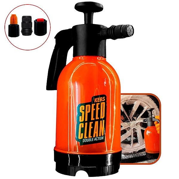 Speed Clean - Pulverizador Snow Foam Manual 3 Bicos - KERS