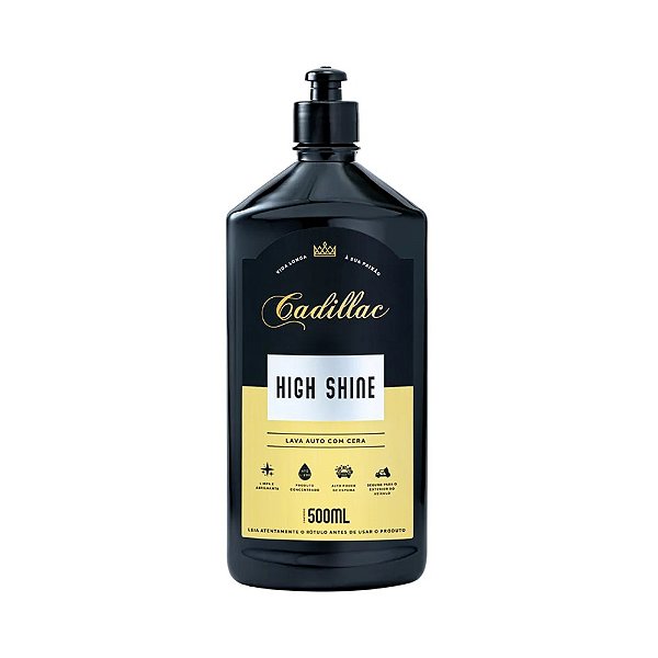 HIGH SHINE - Lava Auto C/ Cera 1:200 500ml - CADILLAC