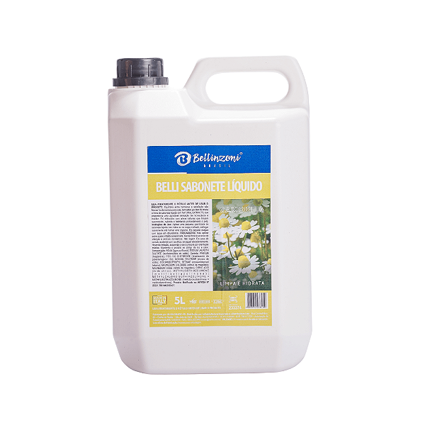 Belli Sabonete Cristal Clean Camolila 5L - BELLINZONI