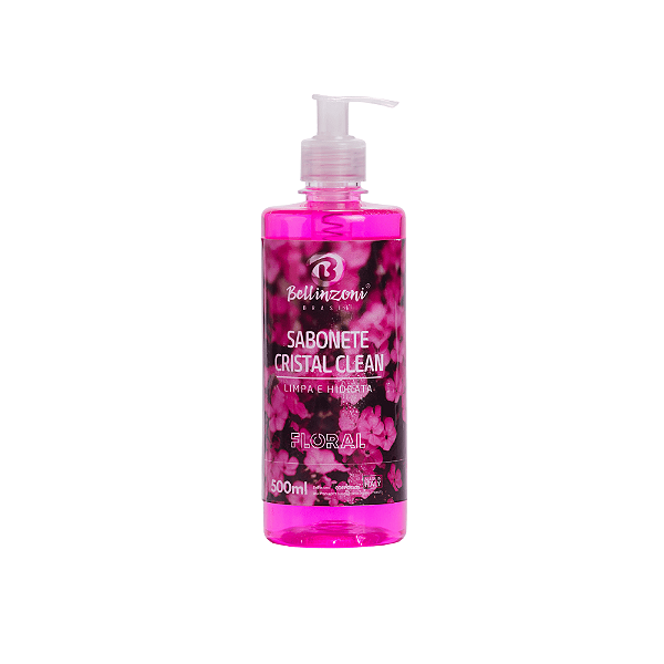 Belli Sabonete Cristal Clean Floral 500ml - BELLINZONI