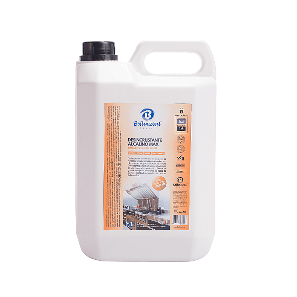 Desincrustante Alcalino Max 5L - BELLINZONI