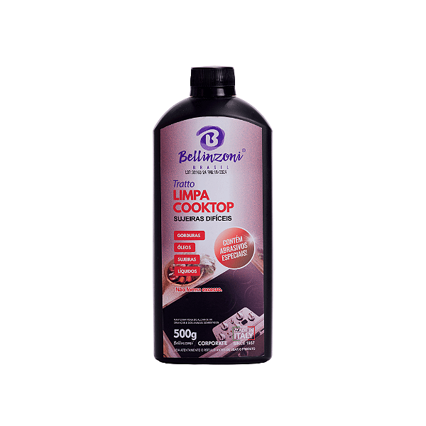 Limpa Cooktop Limpeza Pesada 500g - BELLINZONI