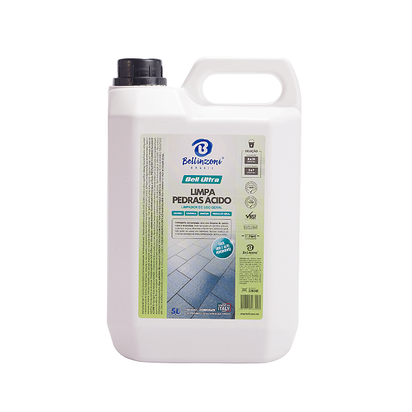 Limpa Pedras Ácido 5L - BELLINZONI