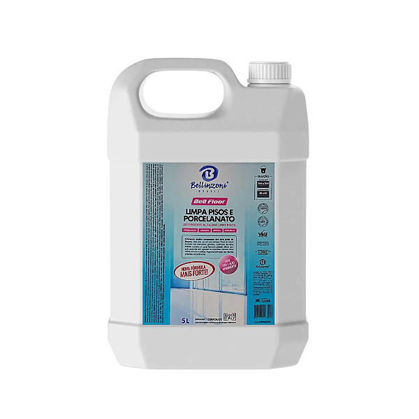 Limpa Pisos e Porcelanatos 5L - BELLINZONI