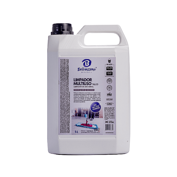 Limpador Multiuso Talco 5L - BELLINZONI