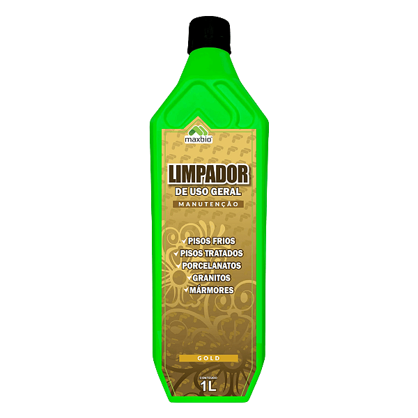 Limpador de Uso Geral Gold 1L - MAXBIO