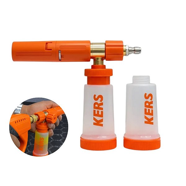 Snow Foam Breeze Canhão Magnético 100ml 2 Garrafa Kers