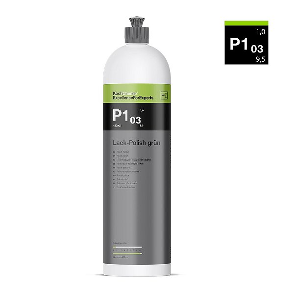 Lack Polish Grün P1.03 Polidor de Super Lustro 1L Koch Chemie