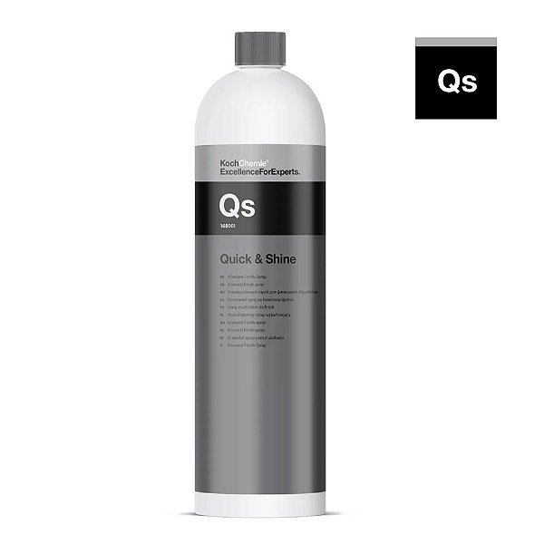 Qs Quick & Shine Finalizador Rápido & Brilho 1L Koch Chemie