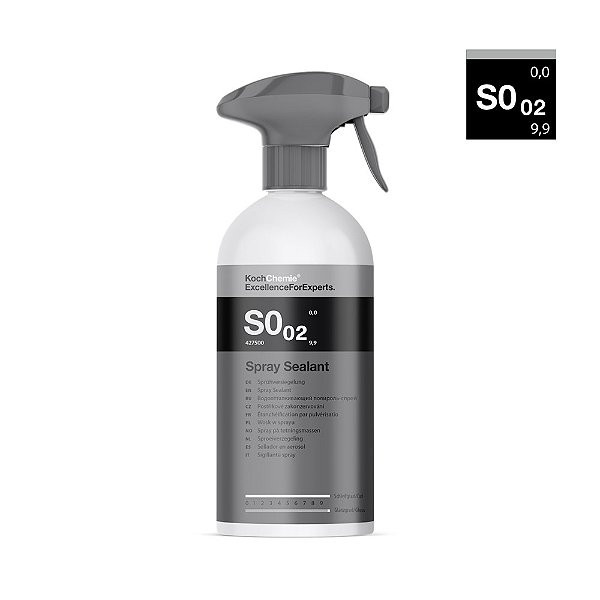Spray Sealant S0.02 Selante Sintético 500ml Koch Chemie
