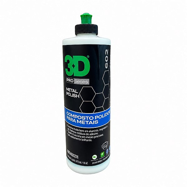 Composto Polidor Para Metais 470ml 3D