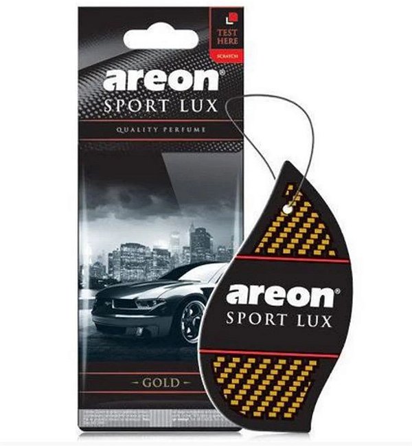 Aromatizante Sport Lux Gold Ouro - Areon