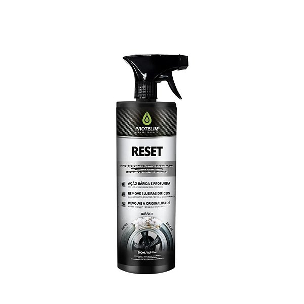 Limpador Pneu e Borracha Reset 500ml Protelim