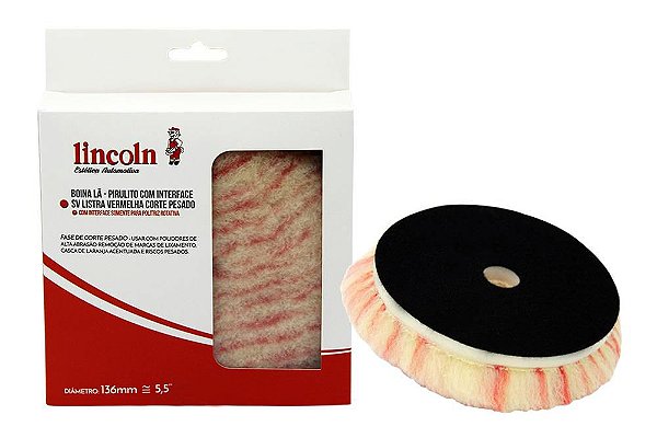 Boina de Lã SV Corte Pesado C/ Interface (Pirulito) 5,5¨ Lincoln