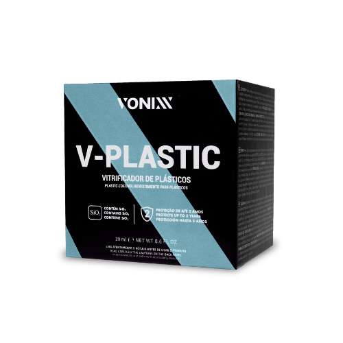 V-Plastic Vitrificador P/ Plásticos 20ml - Vonixx
