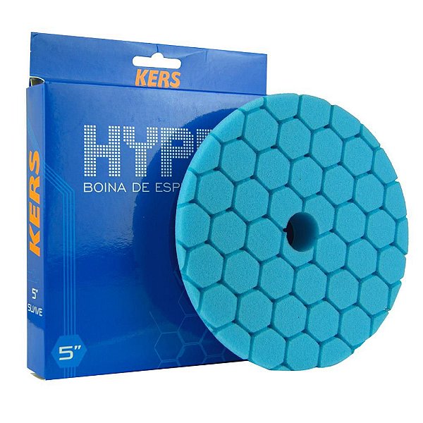 Boina de Espuma Hyper 5¨ Azul Suave Lustro - KERS