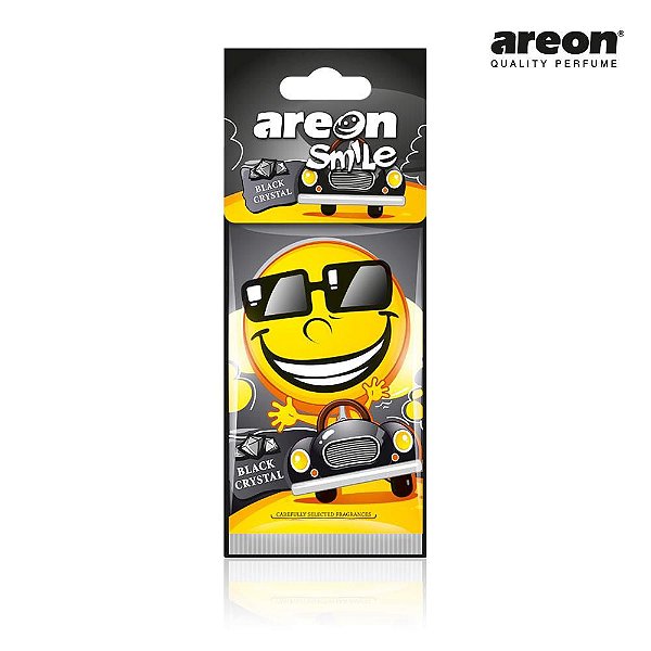Aromatizante Smile Black Crystal - Areon