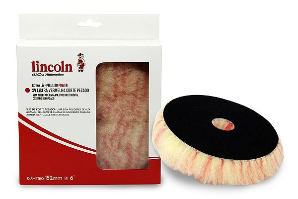 Boina de Lã SV - Corte Pesado Power S/ Interface (Pirulito) 6¨ - Lincoln