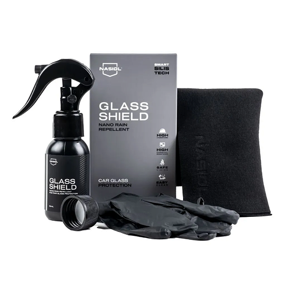 Glasshield Repelente de Chuvas e Líquidos 50ml Nasiol