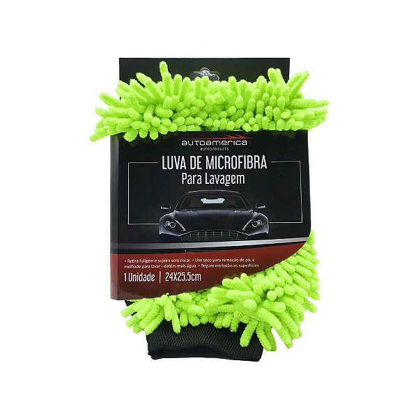 Luva Microfibra Lavagem - Autoamerica