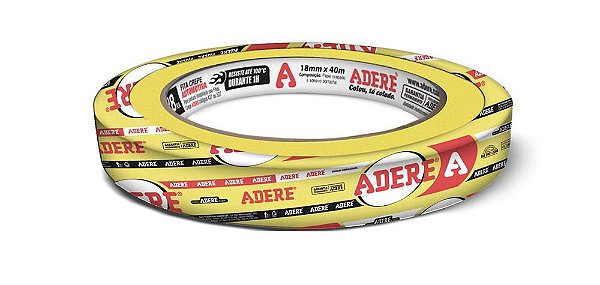 Fita Adesiva 18mmx40m Amarela Adere