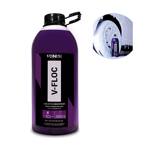 V-Floc - Lava Auto Super Concentrado 1:400 3L - Vonixx