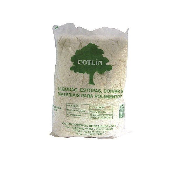 Estopa p/ Polimento 400G - COTLIN
