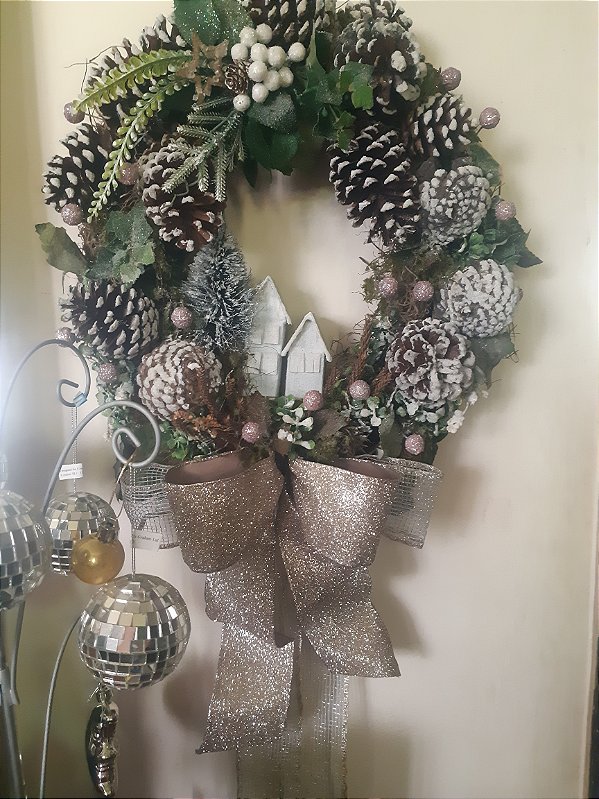 Guirlanda com casinha