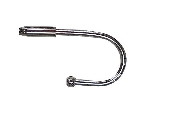 Cânula curva c/ esfera