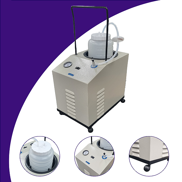 Bomba vácuo aspiradora cirúrgica - 2002PO