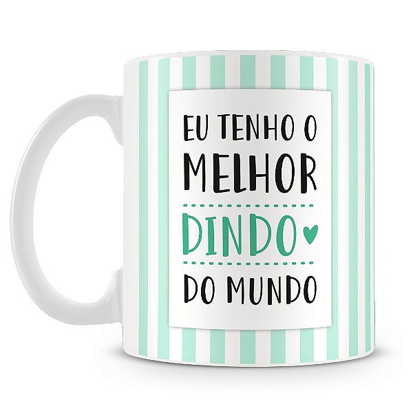 Caneca Personalizada Melhor Dindo - Caneca Personalizada para Todas as  Ocasiões!